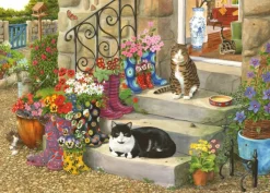 House of Puzzles Puss 'N' Boots - BIG 500 Piece Jigsaw Puzzle