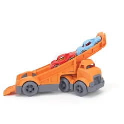 NONE Racing Truck with 2 Race Cars - DAMAGED BOX