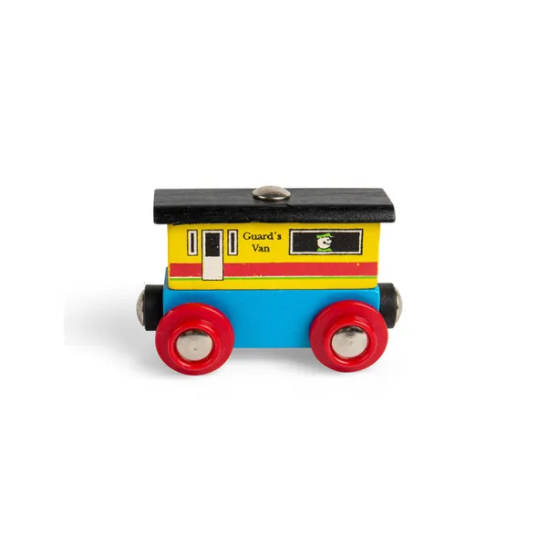 Bigjigs Rail Rail Name Guards Van
