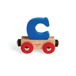 Bigjigs Rail Rail Name Letters and Numbers - C