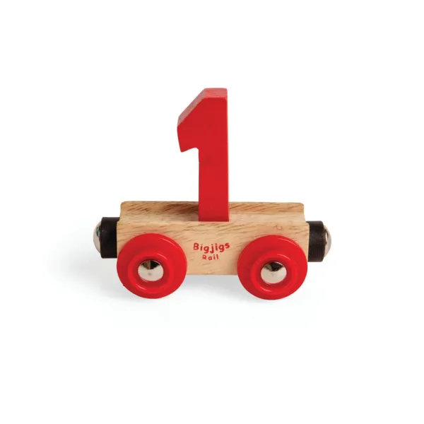 Bigjigs Rail Rail Name Letters and Numbers - 1