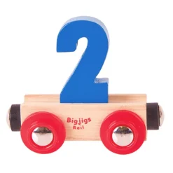 Bigjigs Rail Rail Name Letters and Numbers - 2