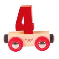 Bigjigs Rail Rail Name Letters and Numbers - 4