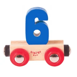 Bigjigs Rail Rail Name Letters and Numbers - 6