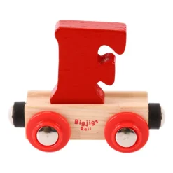 Bigjigs Rail Rail Name Letters and Numbers - F