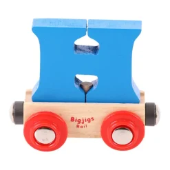 Bigjigs Rail Rail Name Letters and Numbers - H