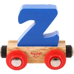 Bigjigs Rail Rail Name Letters and Numbers - Z