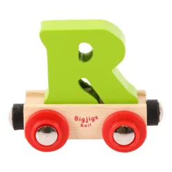 Bigjigs Rail Rail Name Letters and Numbers - R
