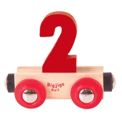 Bigjigs Rail Rail Name Letters and Numbers - 2