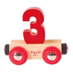 Bigjigs Rail Rail Name Letters and Numbers - 3