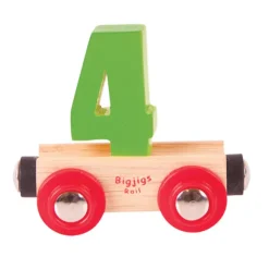 Bigjigs Rail Rail Name Letters and Numbers - 4