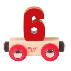 Bigjigs Rail Rail Name Letters and Numbers - 6