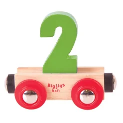 Bigjigs Rail Rail Name Letters and Numbers - 2