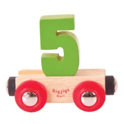 Bigjigs Rail Rail Name Letters and Numbers - 5