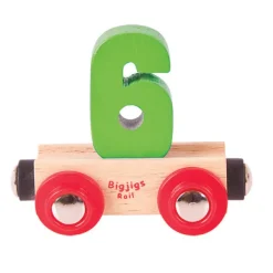 Bigjigs Rail Rail Name Letters and Numbers - 6