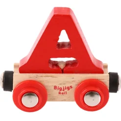 Bigjigs Rail Rail Name Letters and Numbers - A