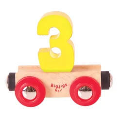 Bigjigs Rail Rail Name Letters and Numbers - 3
