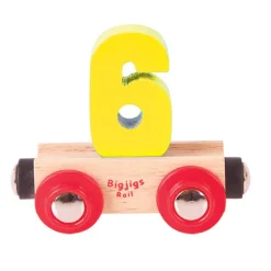 Bigjigs Rail Rail Name Letters and Numbers - 6