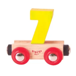 Bigjigs Rail Rail Name Letters and Numbers - 7