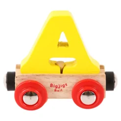 Bigjigs Rail Rail Name Letters and Numbers - A