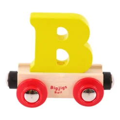 Bigjigs Rail Rail Name Letters and Numbers - B