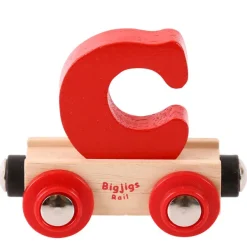 Bigjigs Rail Rail Name Letters and Numbers - C