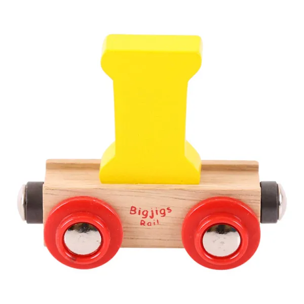 Bigjigs Rail Rail Name Letters and Numbers - I