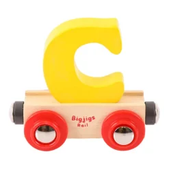 Bigjigs Rail Rail Name Letters and Numbers - C
