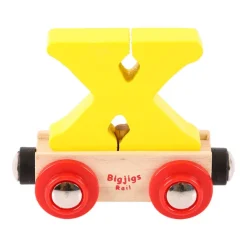 Bigjigs Rail Rail Name Letters and Numbers - X