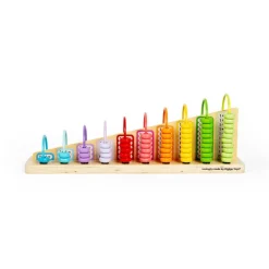 Bigjigs Toys Rainbow Counting Abacus