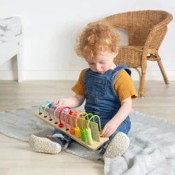Bigjigs Toys Rainbow Counting Abacus