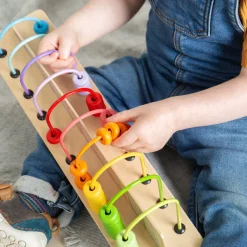 Bigjigs Toys Rainbow Counting Abacus