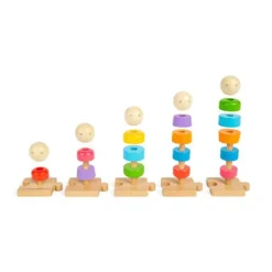 Bigjigs Toys Rainbow Family - DAMAGED BOX