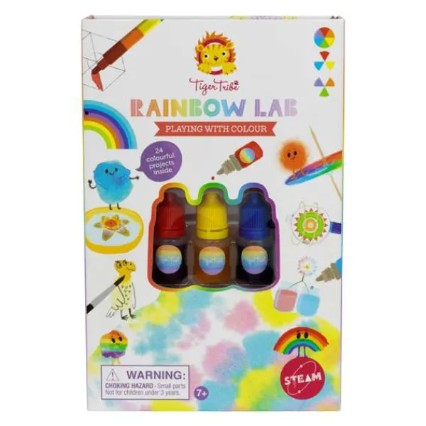 Tiger Tribe Rainbow Lab - Playing with Colour
