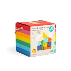 Tiger Tribe Rattle & Stack Blocks - Starter Pack