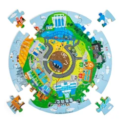 Bigjigs Toys Recycling Circular Floor Puzzle (50pc)