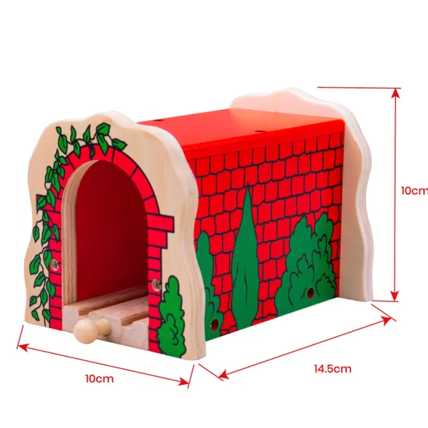 Bigjigs Rail Red Brick Tunnel