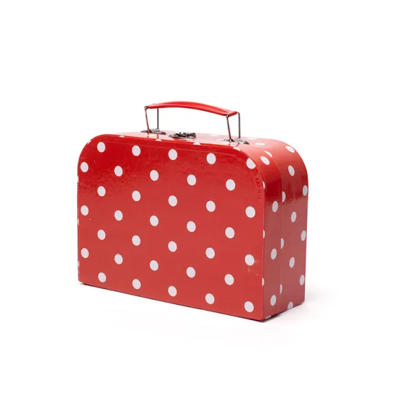 Bigjigs Toys Red Polka Dot Porcelain Tea Set