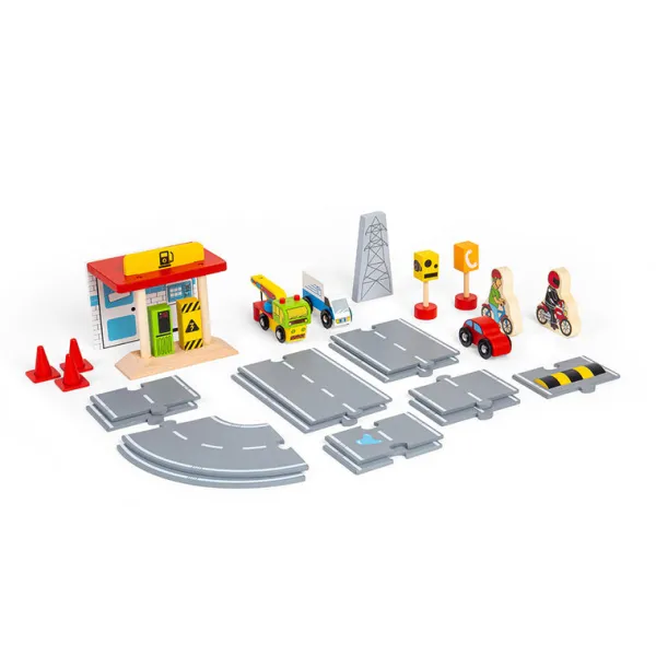 Bigjigs Rail Roadway Accessory Pack