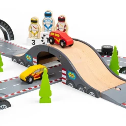 Bigjigs Rail Roadway Race Day