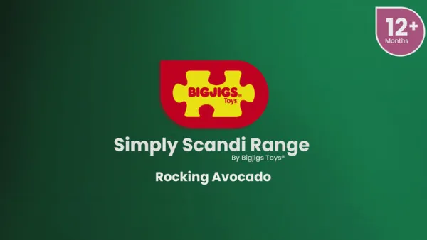 Bigjigs Toys Rocking Avocado