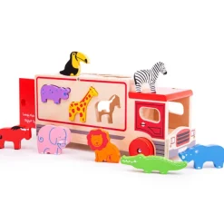 Bigjigs Toys Safari Sorting Lorry
