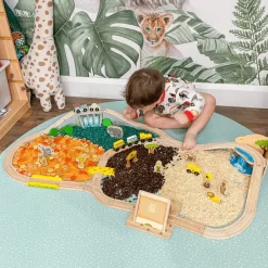 Bigjigs Rail Safari Train Set