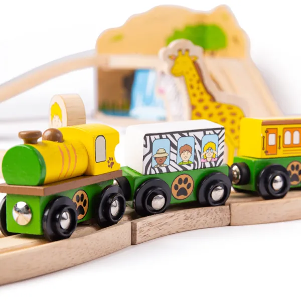 Bigjigs Rail Safari Train Set