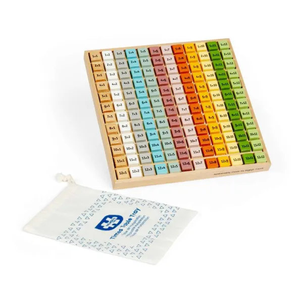 Bigjigs Toys Scandi Times Tables Tray