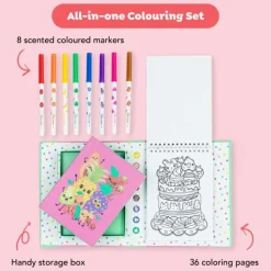 Tiger Tribe Scented Colouring - Fruity Cutie