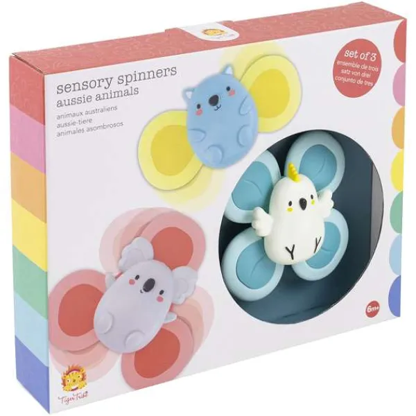 Tiger Tribe Sensory Spinners - Aussie Animals