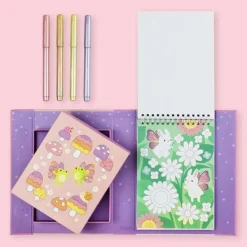 Tiger Tribe Shimmer Colouring Set - Little Fairy Land