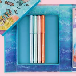 Tiger Tribe Shimmer Colouring Set - Sea Life