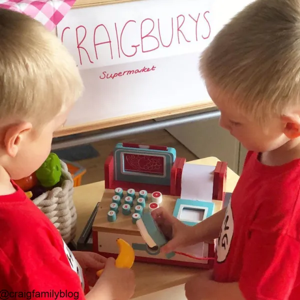 Bigjigs Toys Shop Till with Scanner